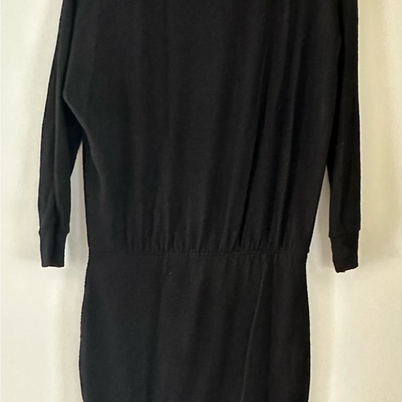 NWT Soft Joie Fitted Soft Black Sweater Dress Size XXS - Picture 3 of 5